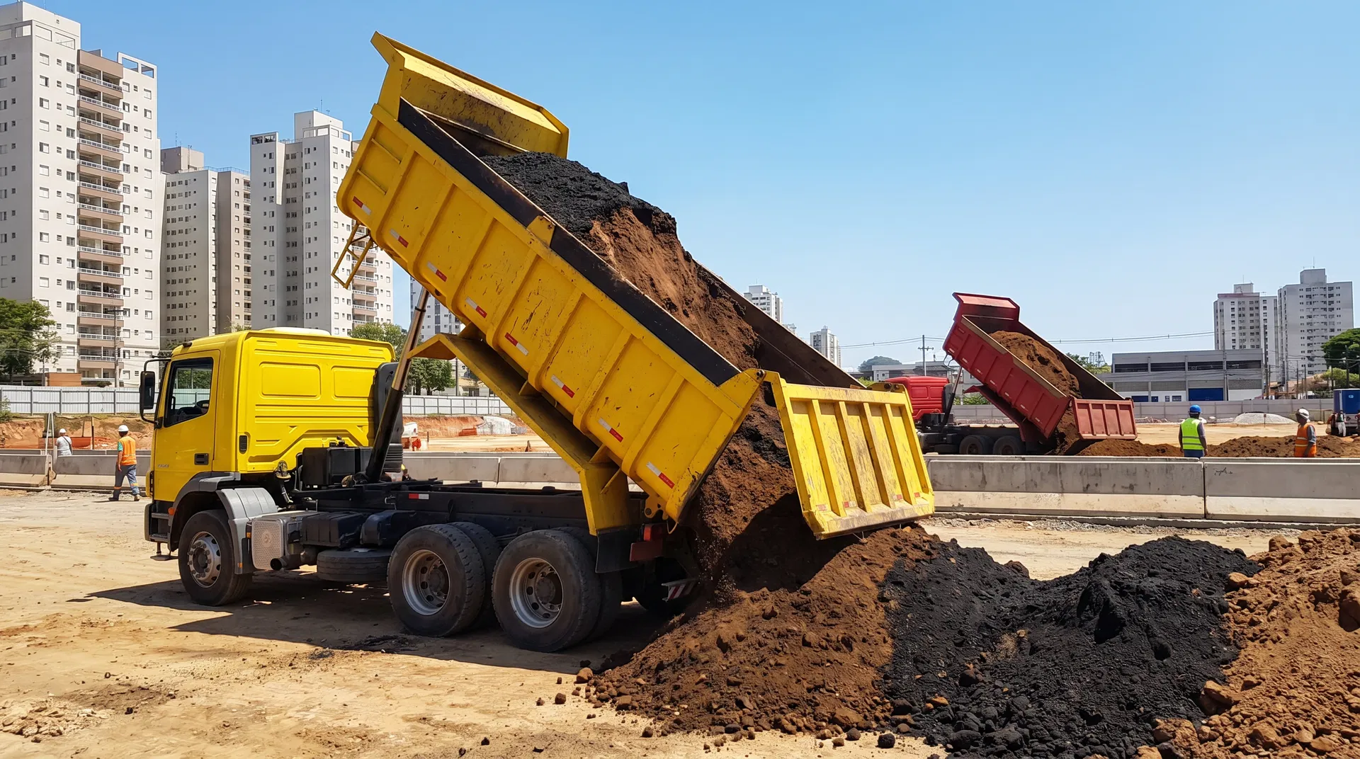 Aterro e Terra Preta em Curitiba