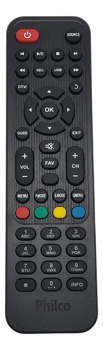 CONTROLE TV PHILCO ORIGINAL  Philco - Fast Fix Curitiba