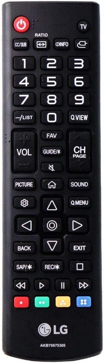 CONTROLE REMOTO TV LG AKB75675305 LG - Fast Fix Curitiba
