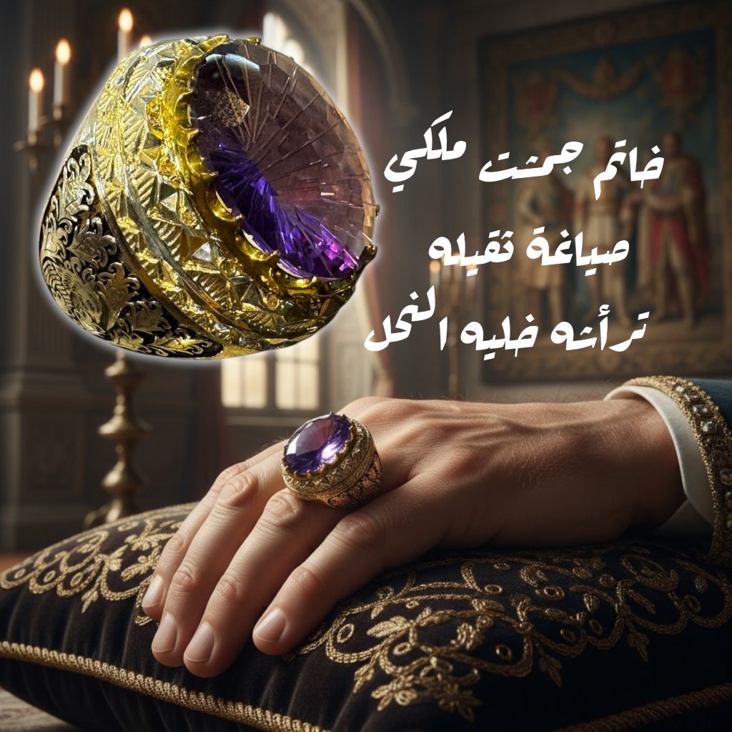 خاتم جمشت صياغة ملكي