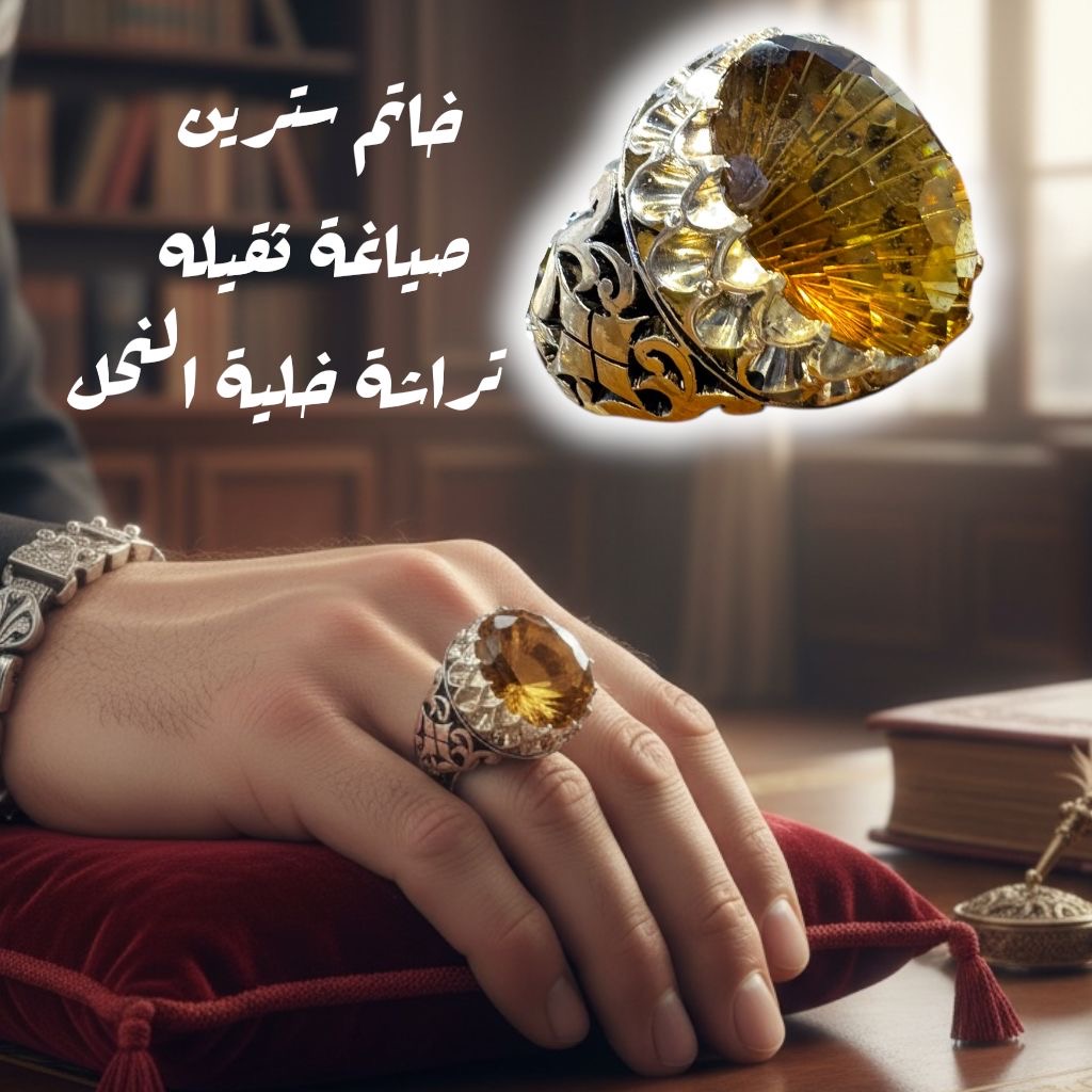 خاتم سترين صياغة ثقيله ملكيه 