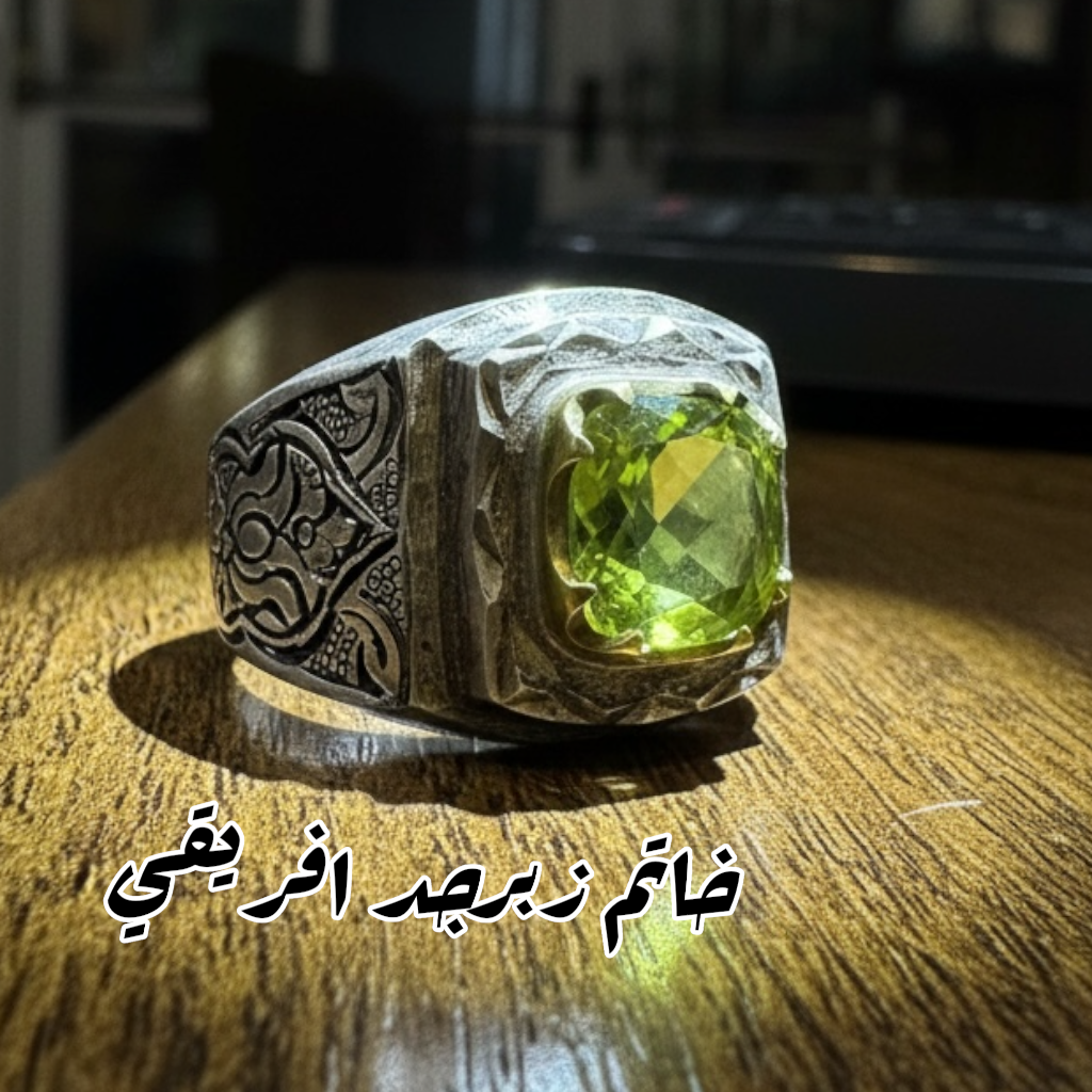 خاتم زبرجد رجالي