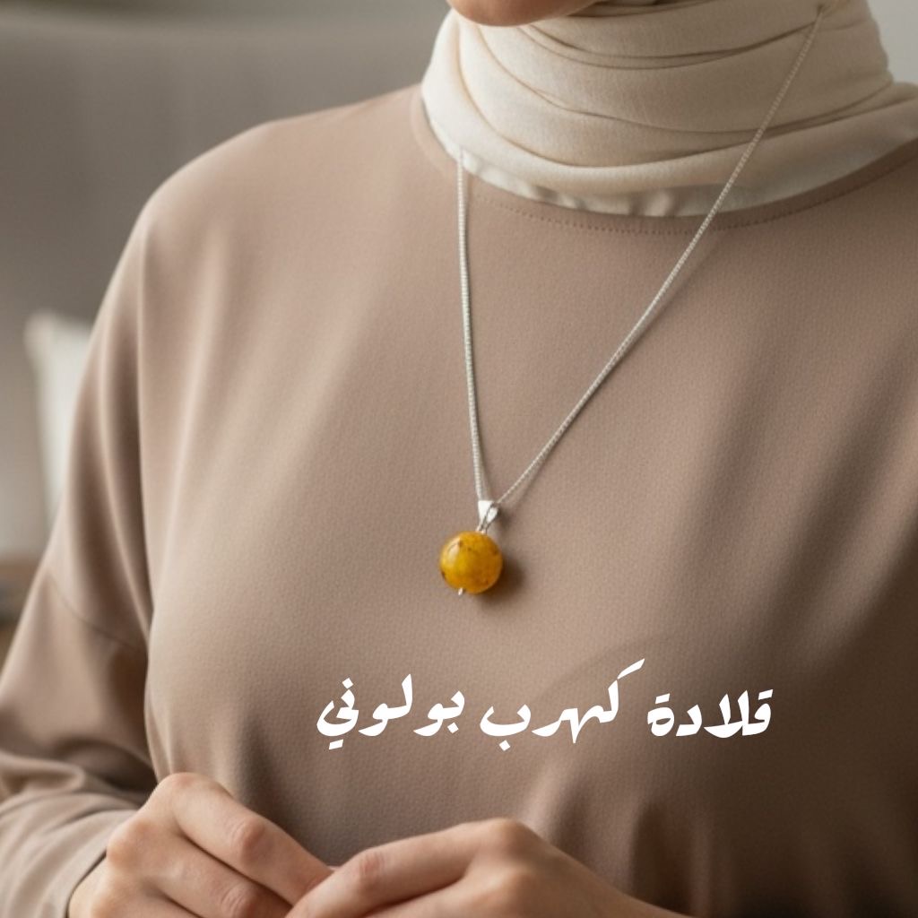 قلادة كهرب بولوني