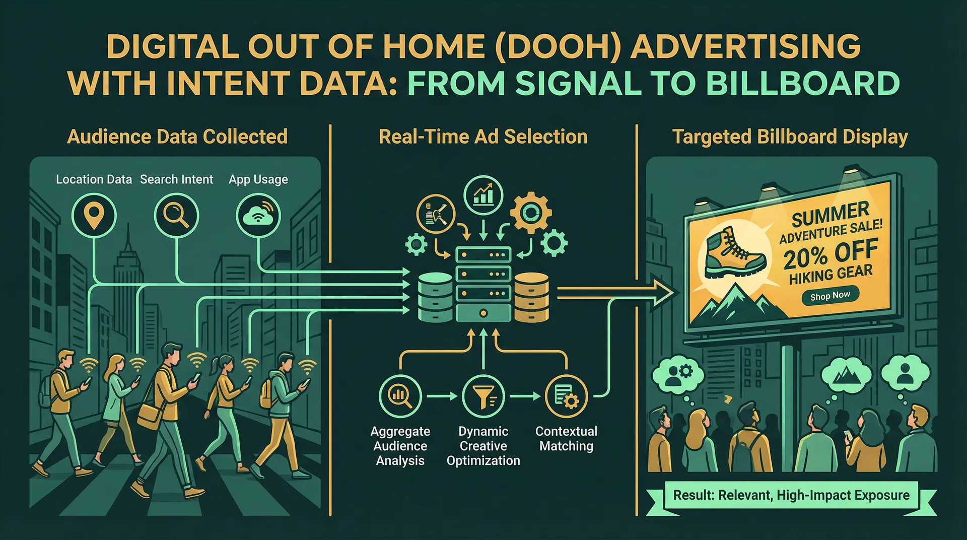 Digital Out of Home marketing with intent data