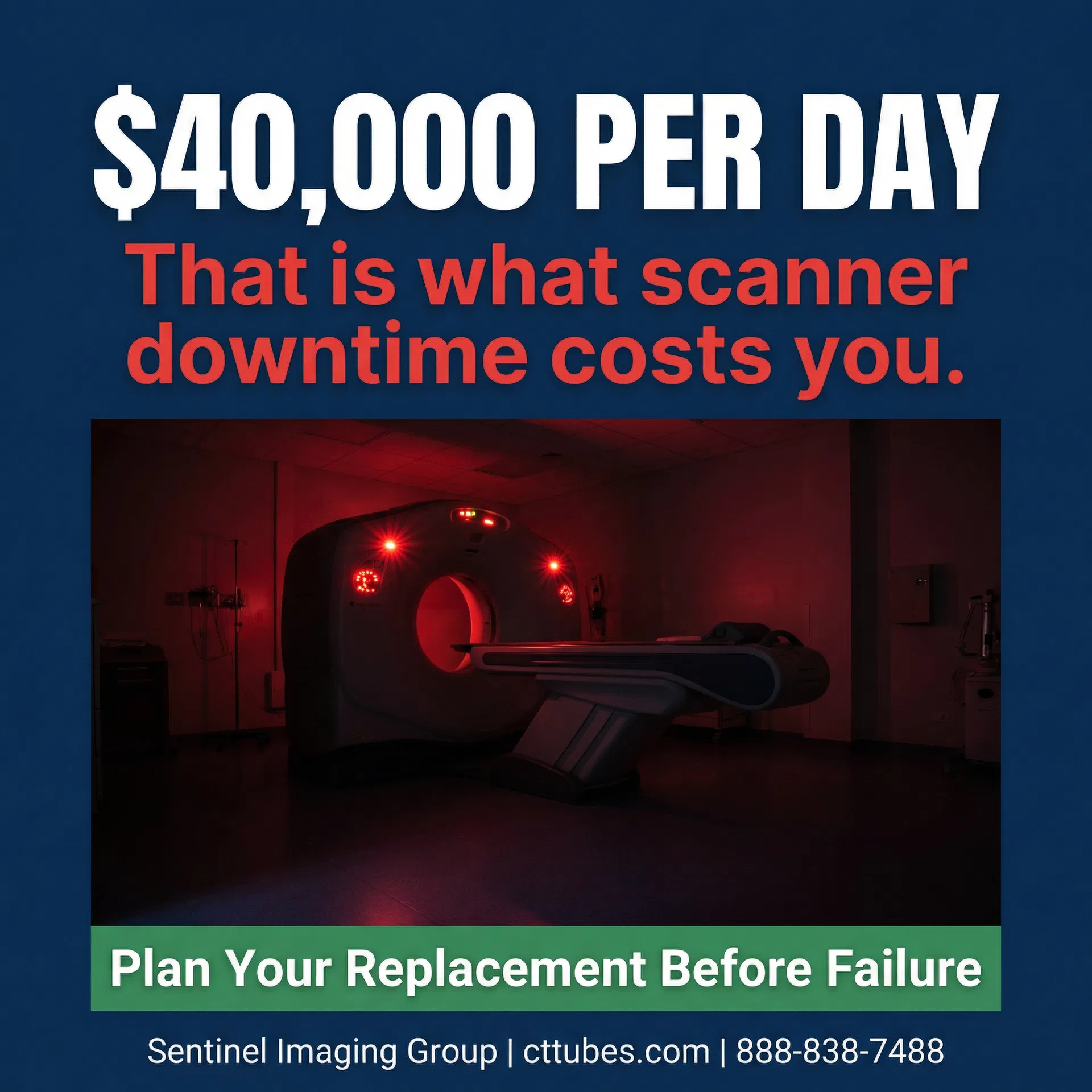 LinkedIn Ad — Downtime Cost