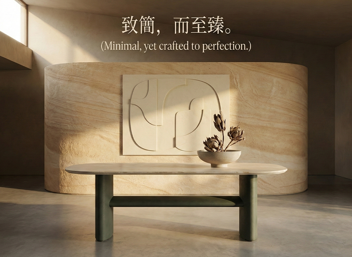 【Oasis 綠洲】靜謐奢石．義式建築美學餐桌 KX7104 thumbnail 4