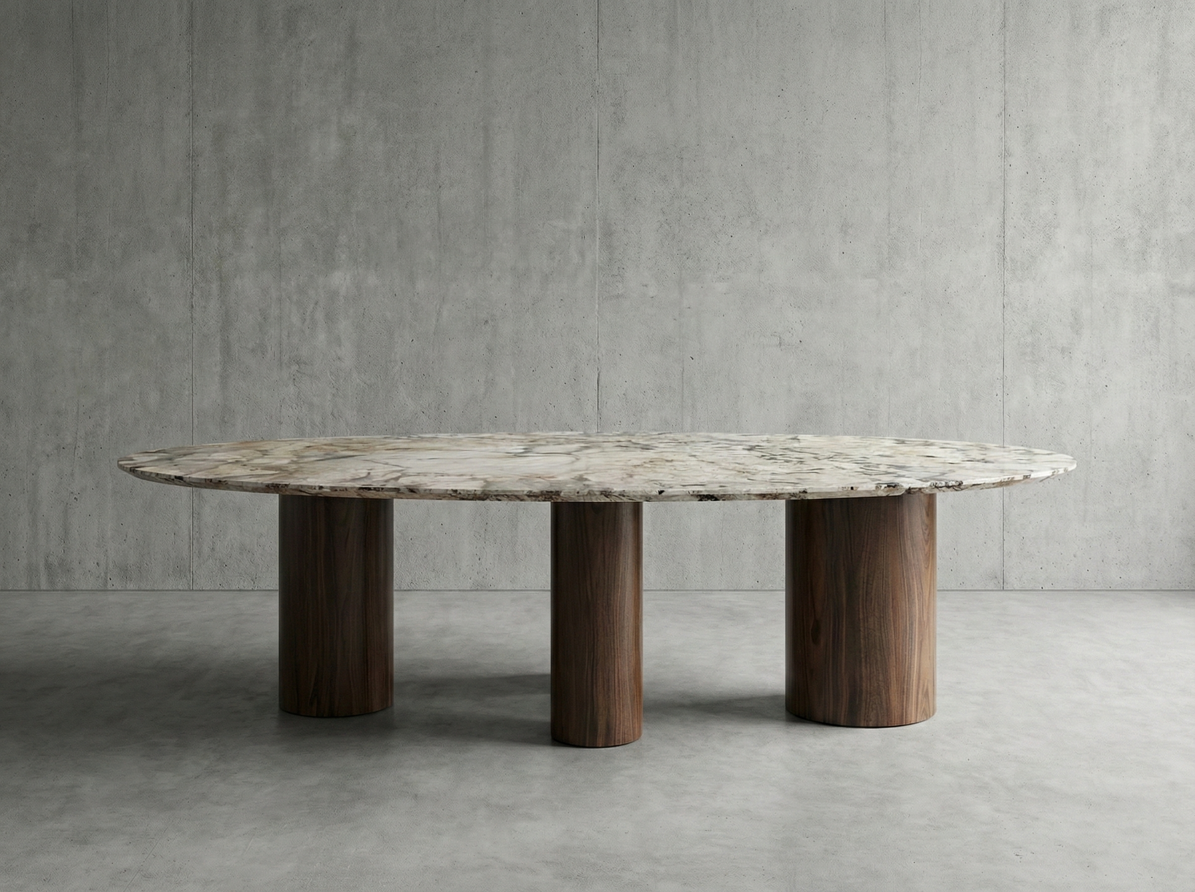 原生融合・極簡侘寂風藝術長桌 1221