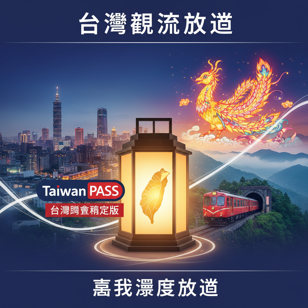 擴大燈會觀光效益 觀光署推「Taiwan PASS台灣燈會限定版」促進嘉義深度旅遊