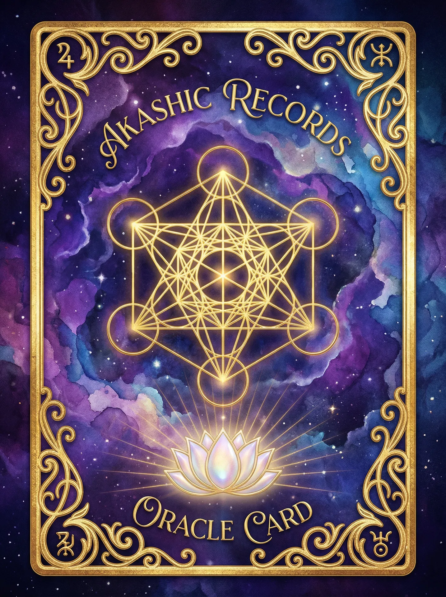 阿卡西祝福牌卡