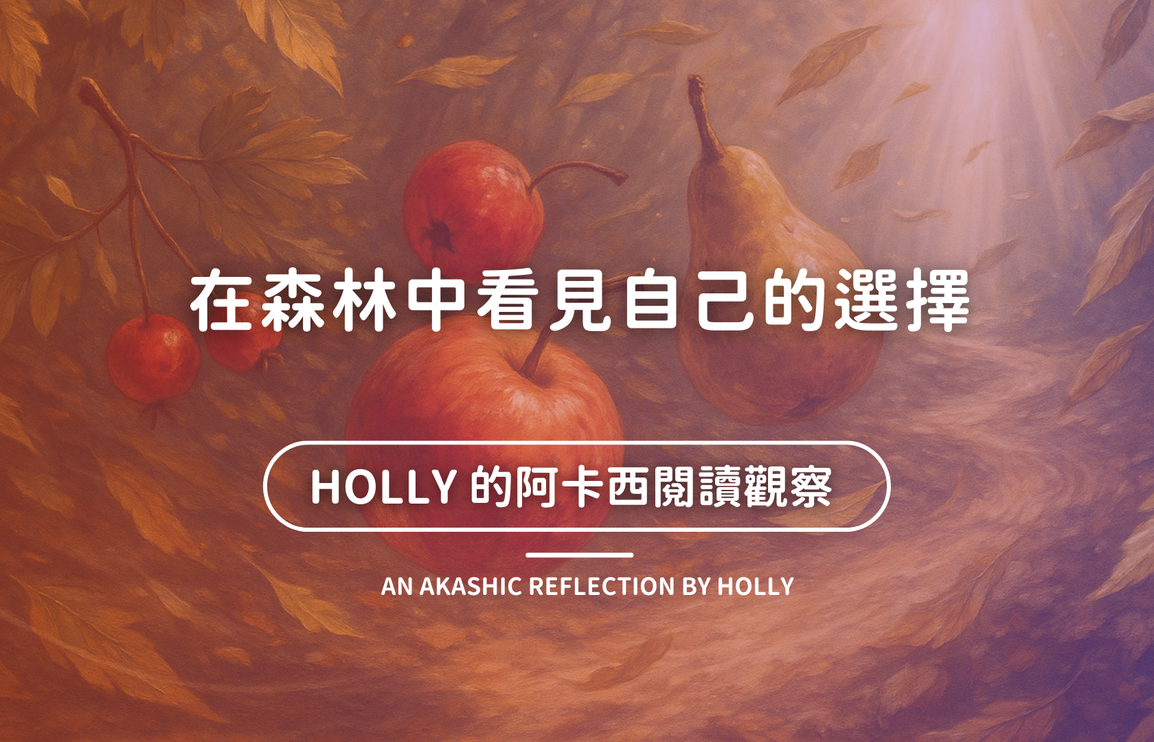 在森林中看見自己的選擇