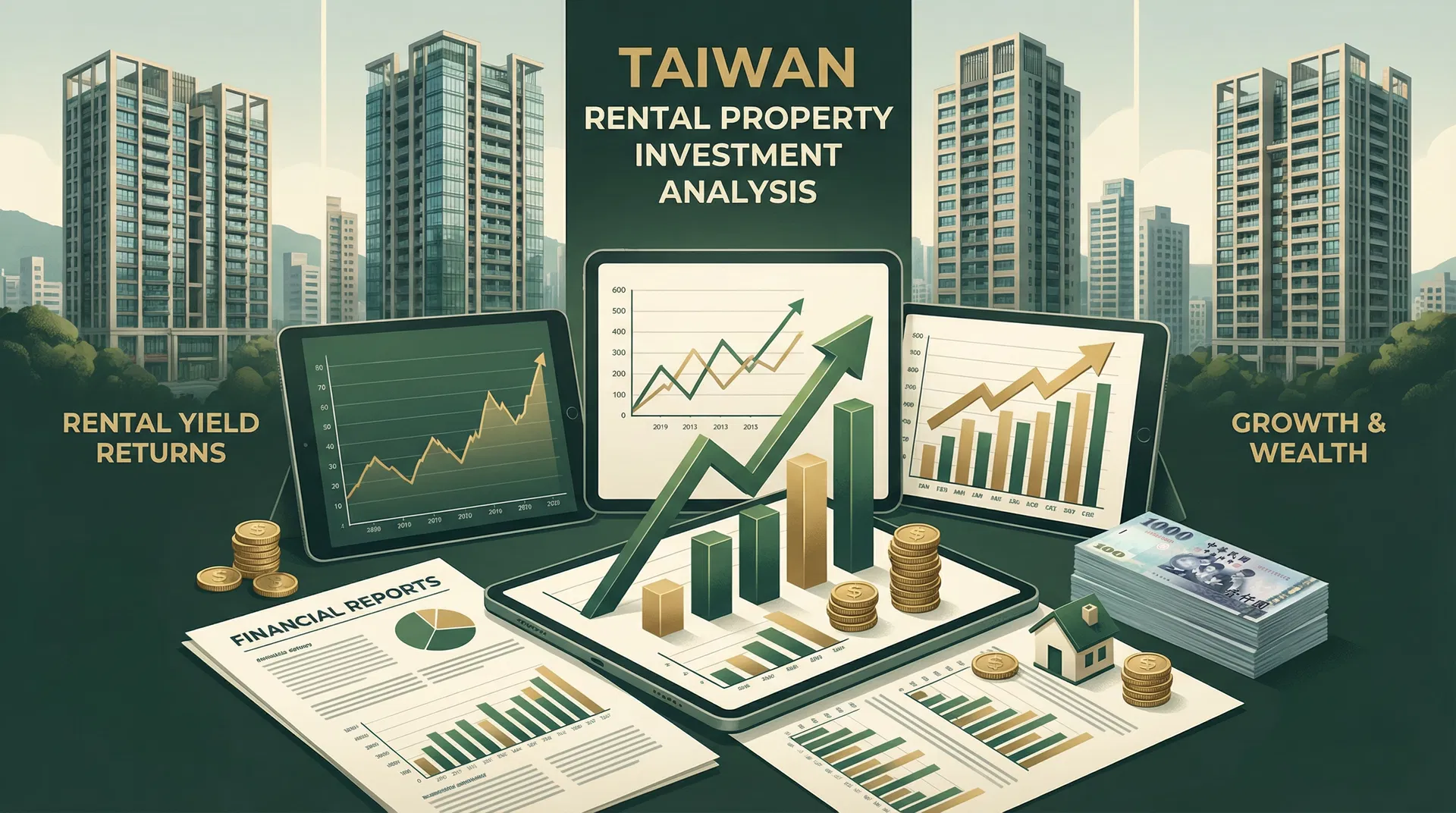 台灣租金報酬率全解析：2025 年哪些城市與區域值得投資？