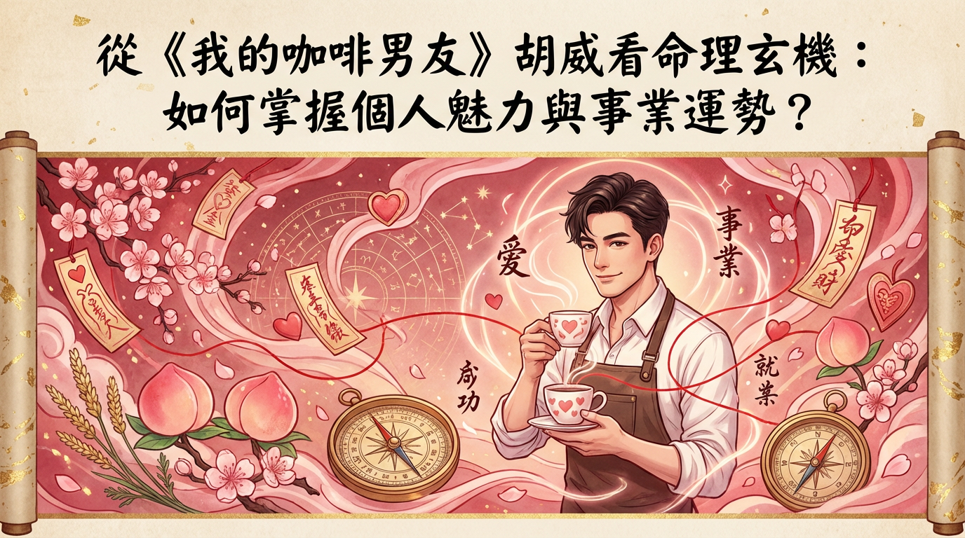 從《我的咖啡男友》胡威看命理玄機：如何掌握個人魅力與事業運勢？