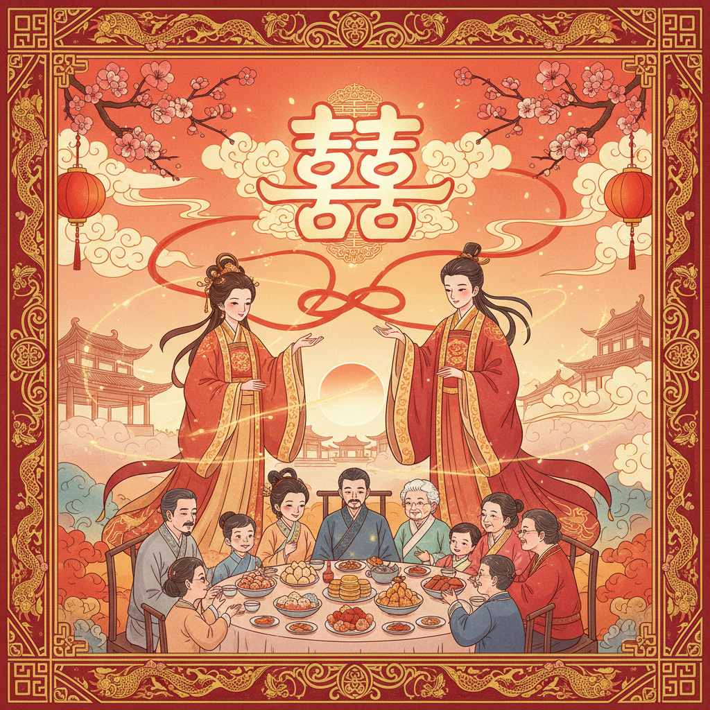 春節團圓的命理智慧：化解家庭能量衝突，開啟和諧新年運勢