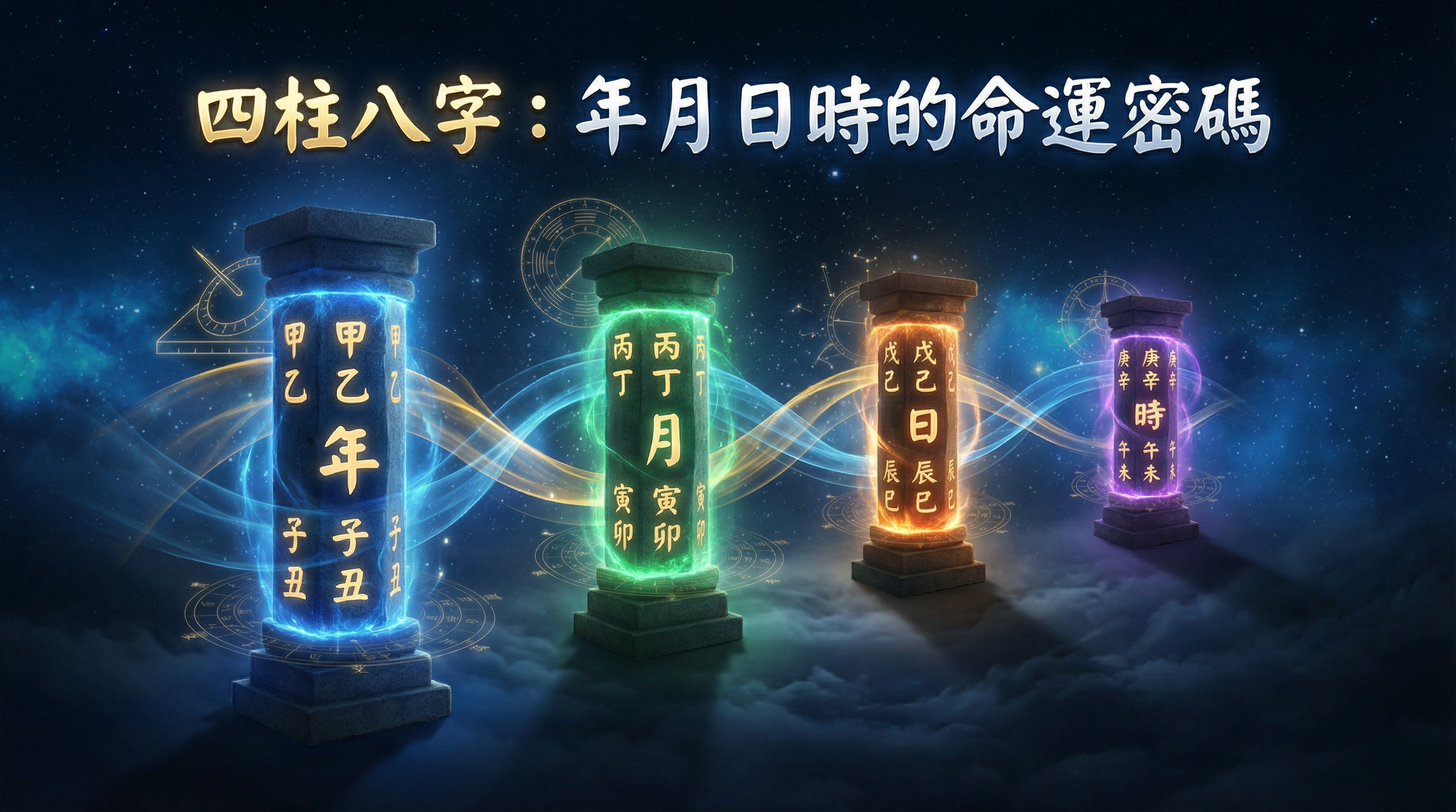 四柱八字：年月日時的命運密碼