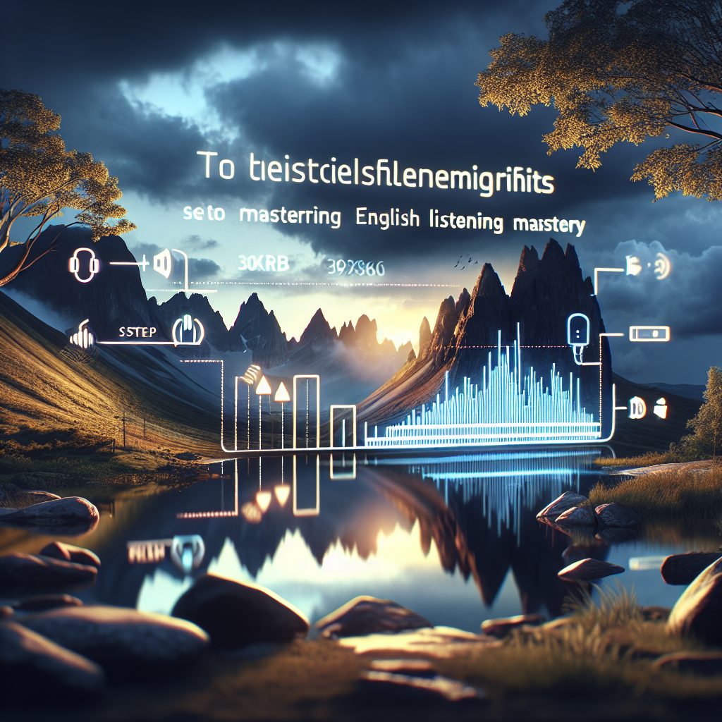 掌握英文聽力技巧的關鍵步驟