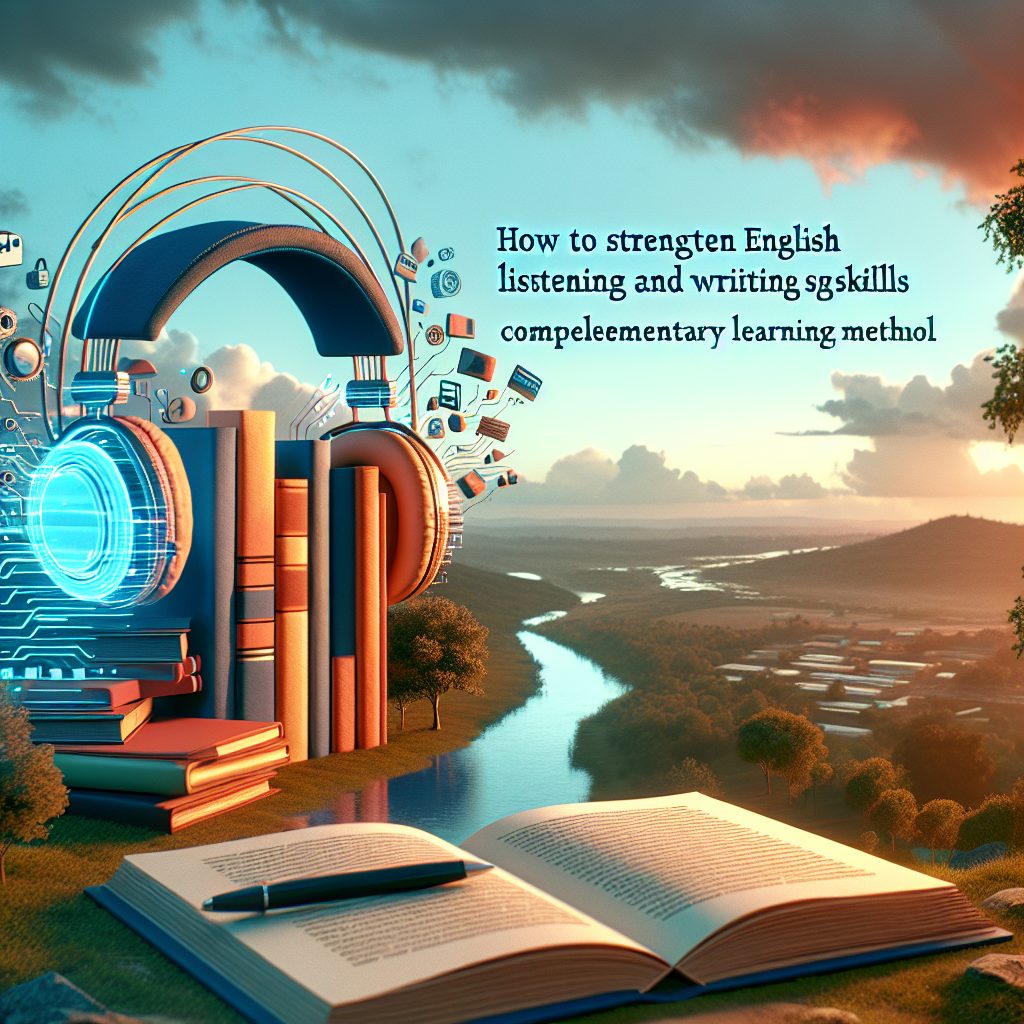 如何同時強化英文聽力與寫作技能：互補學習法