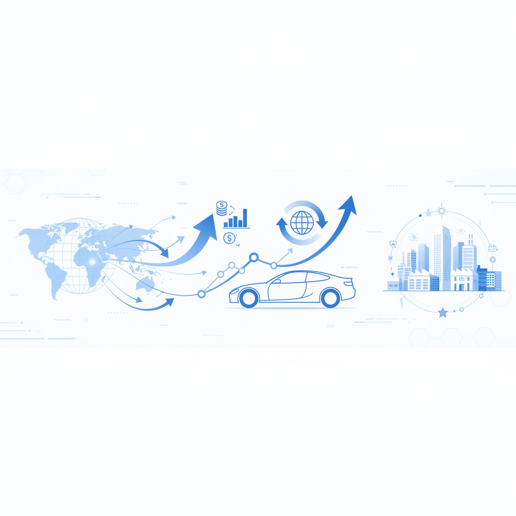 一、日本汽車產業的全球地位與投資吸引力 示意圖