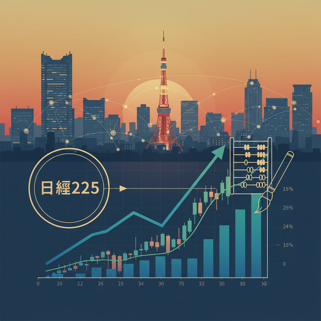 一、日經225指數的特性與技術分析基礎 示意圖
