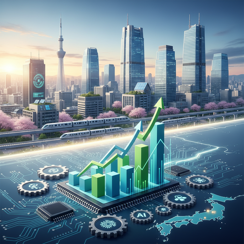 科技股復甦的宏觀背景：日本經濟的結構性轉變 示意圖