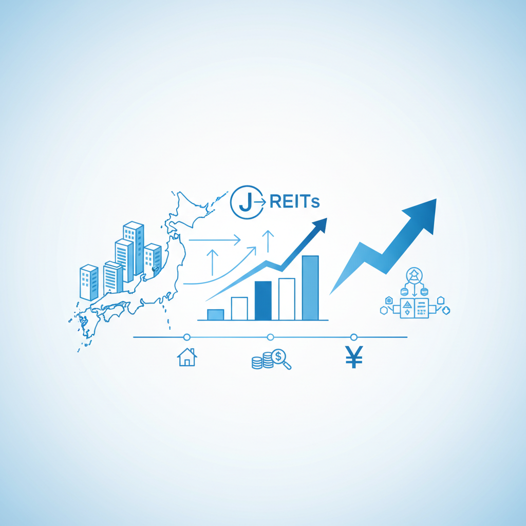 序言：為何J-REITs是配置日本不動產的最佳途徑？ 示意圖