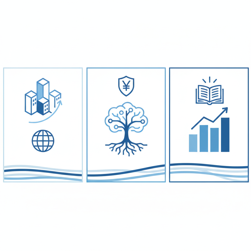 二、 日本三大金融集團深度剖析(Mega Banks) 示意圖