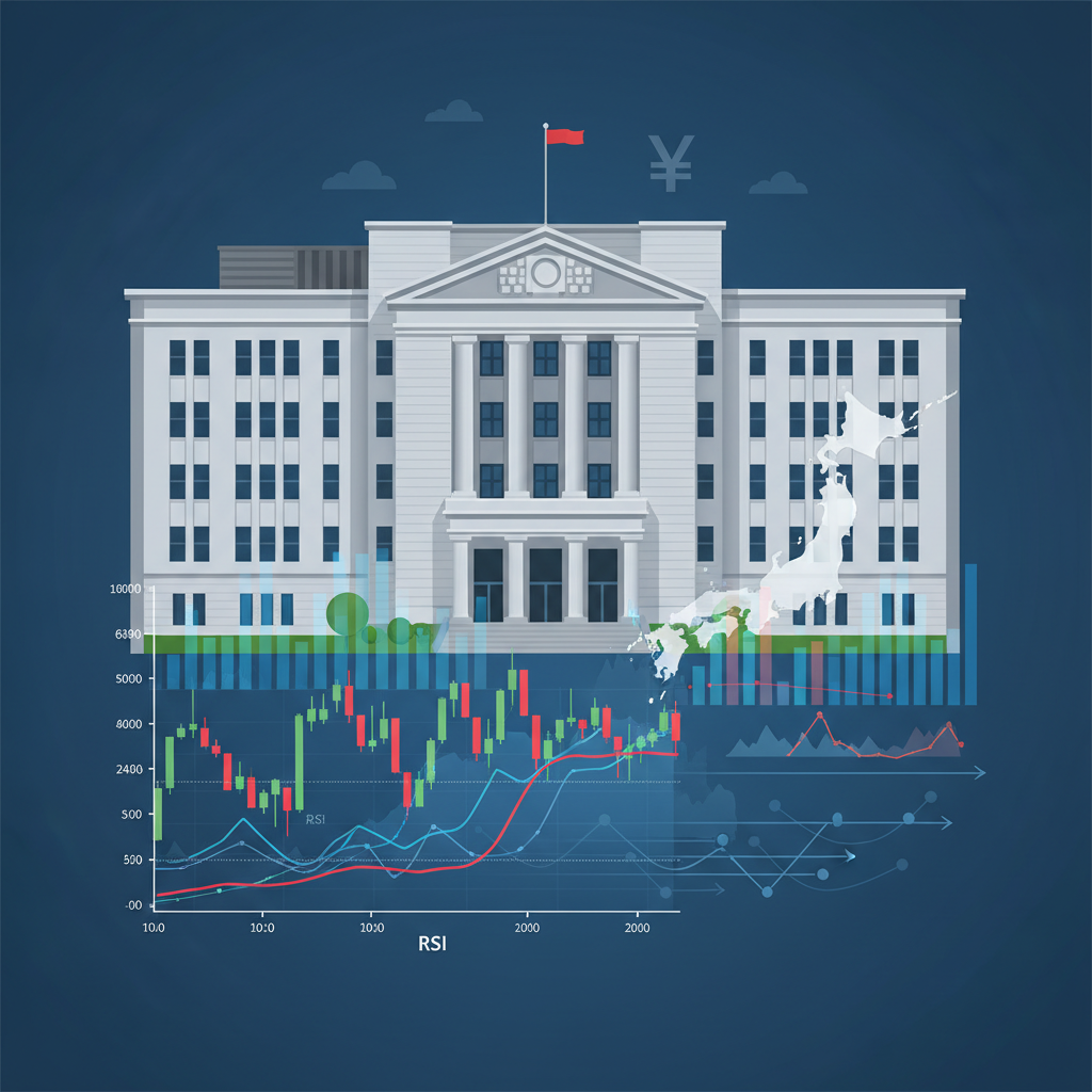 RSI指標在日本股市的實戰應用策略 示意圖