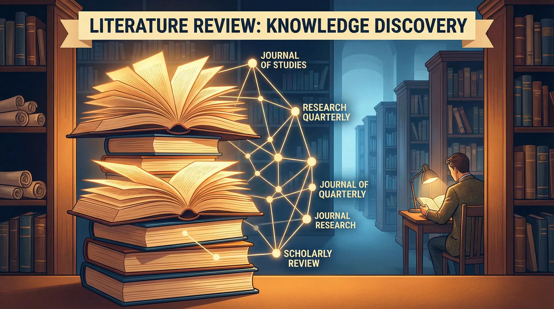 如何進行文獻搜尋與整理:掌握方法,搞定文獻搜尋與整理! - 論文協助文章封面圖,涵蓋文獻相關主題
