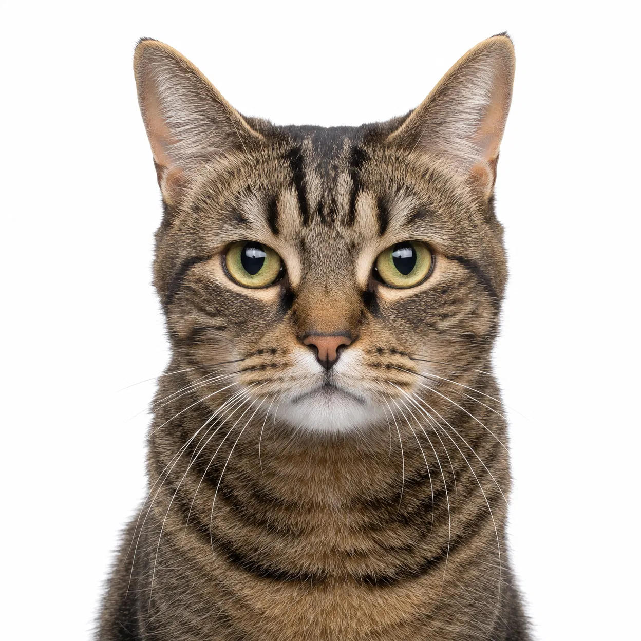 Katze frontal