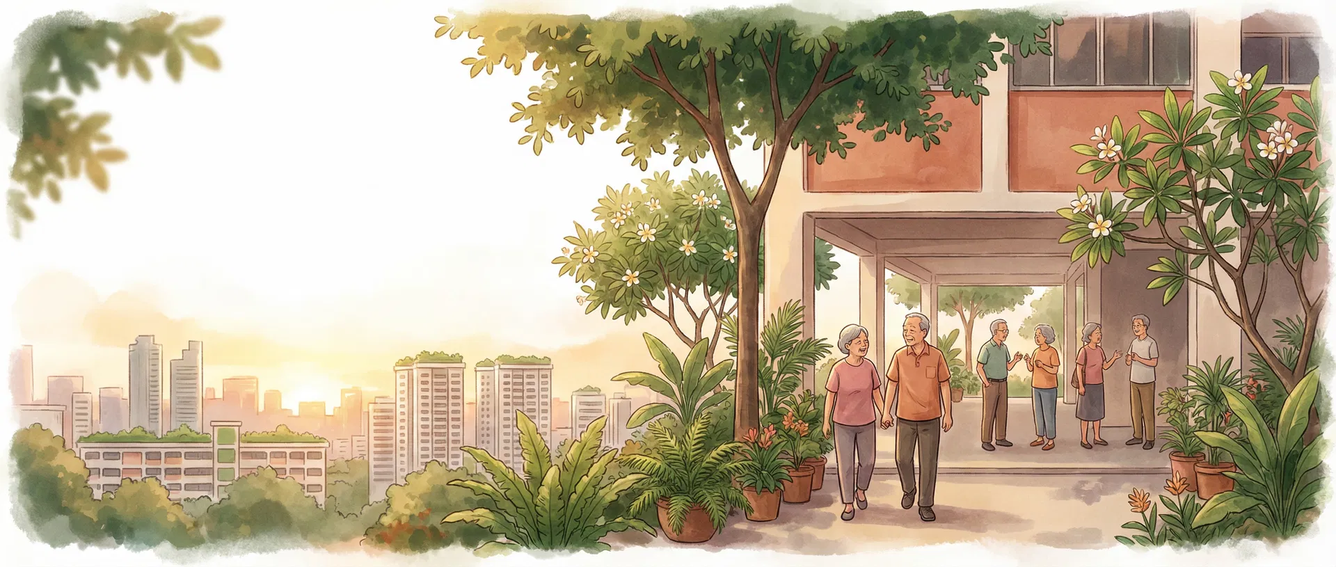 Singapore heartland community
