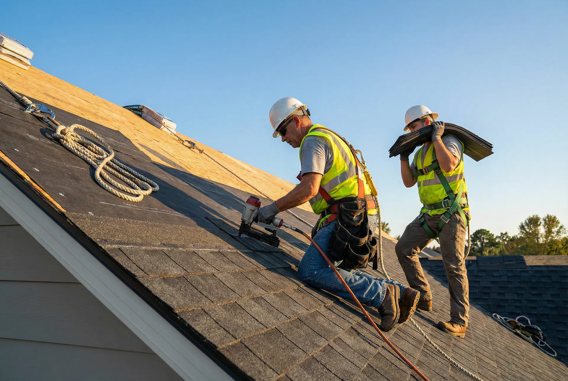 Primetime Exteriors completed roofing and siding projects