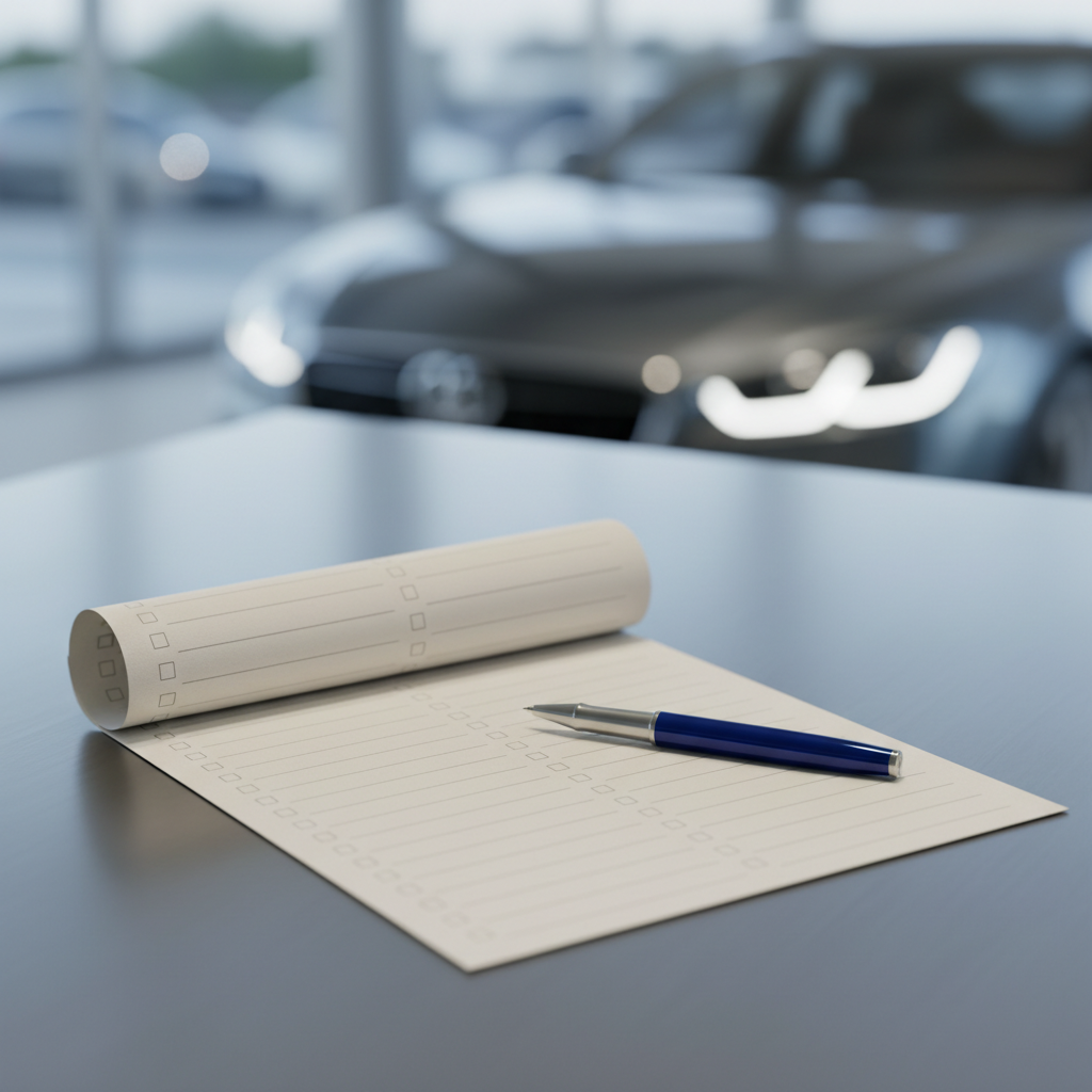 Checklist Completo: Avaliação de Veículos Usados para Revendas