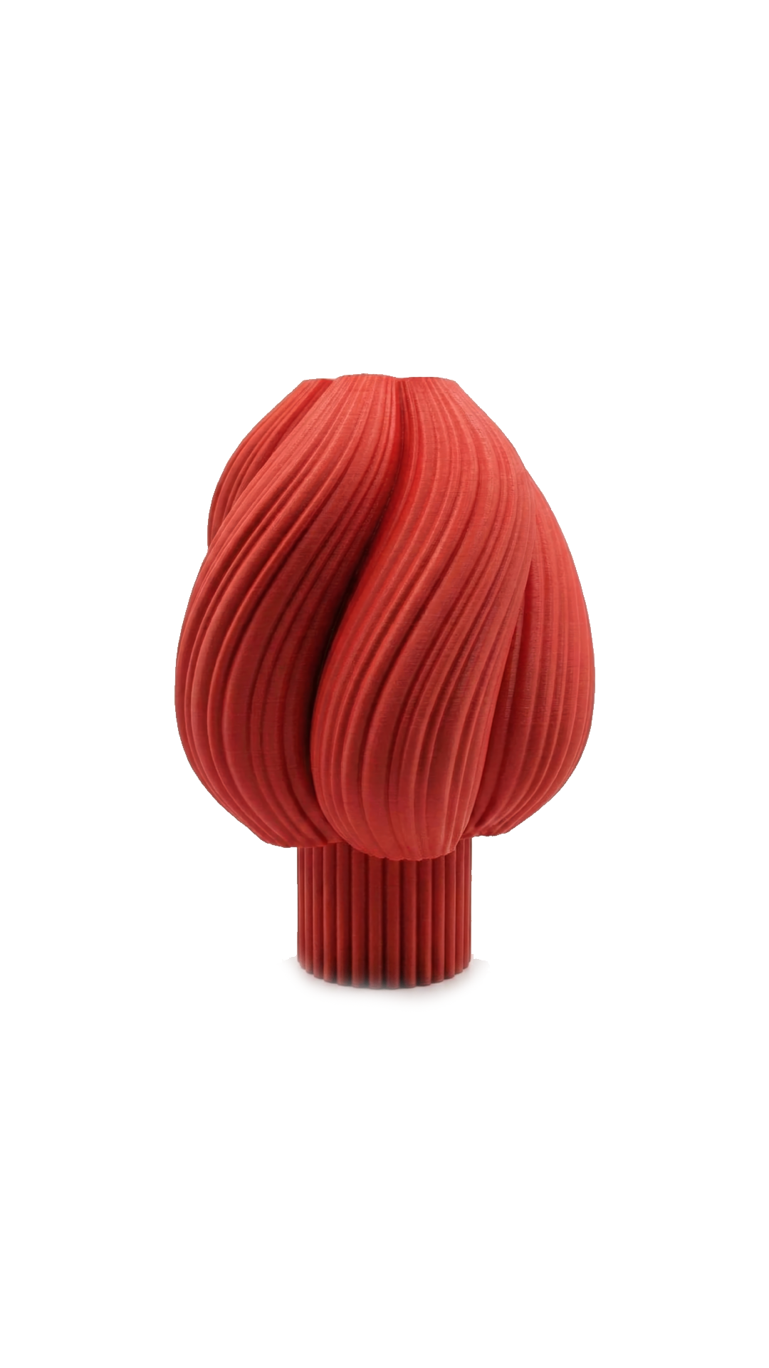 PearlBloom Kırmızı Dekoratif Masa Lambası Abajur