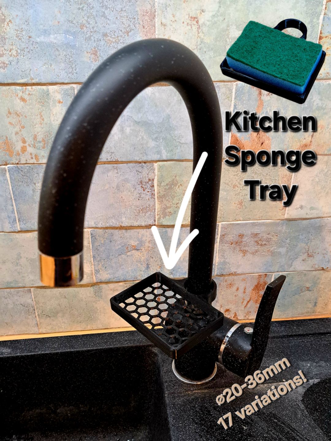 Pratik Asılabilir Bulaşık Düzenleyici