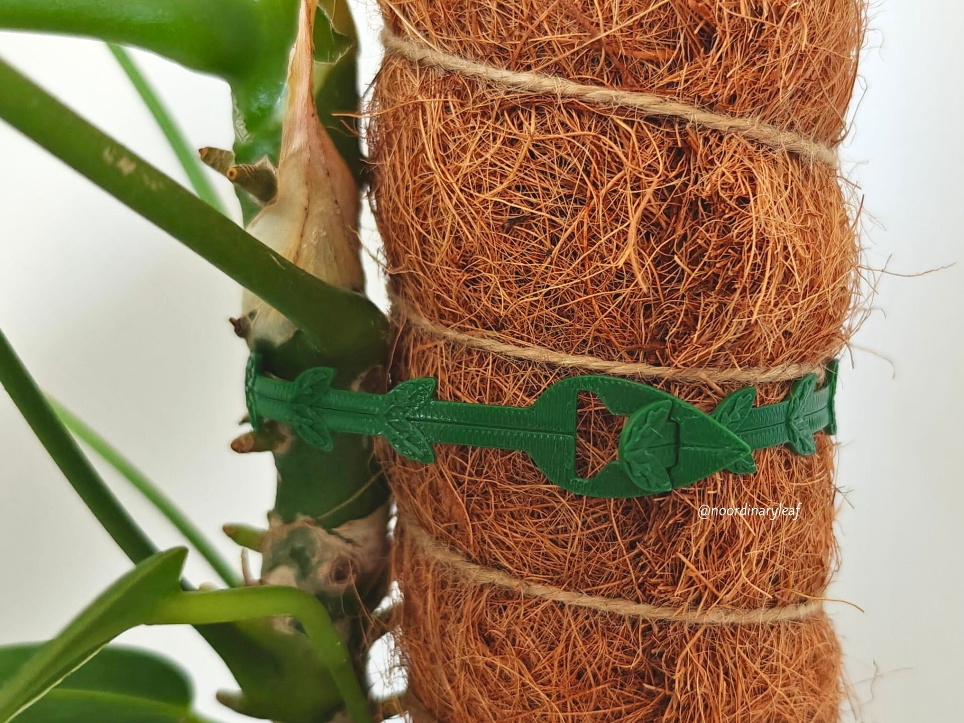 6'lı Yaprak Desenli Bitki Bağlama Klipsi