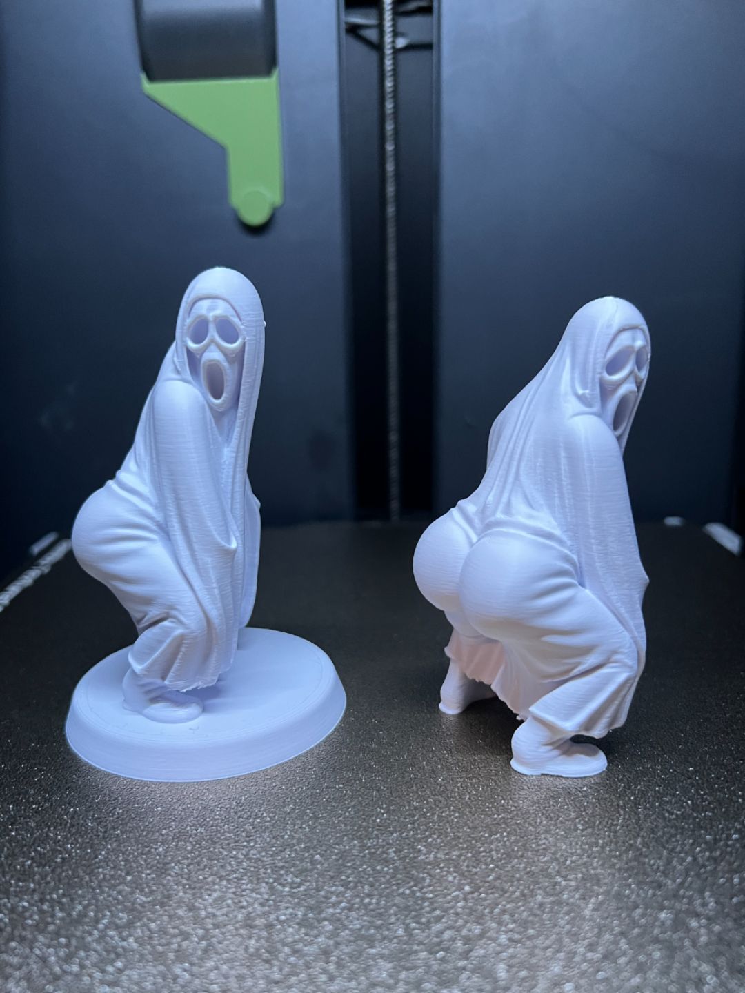 3D Masa - Kitaplık Gamer Dekorasyonu Ghost