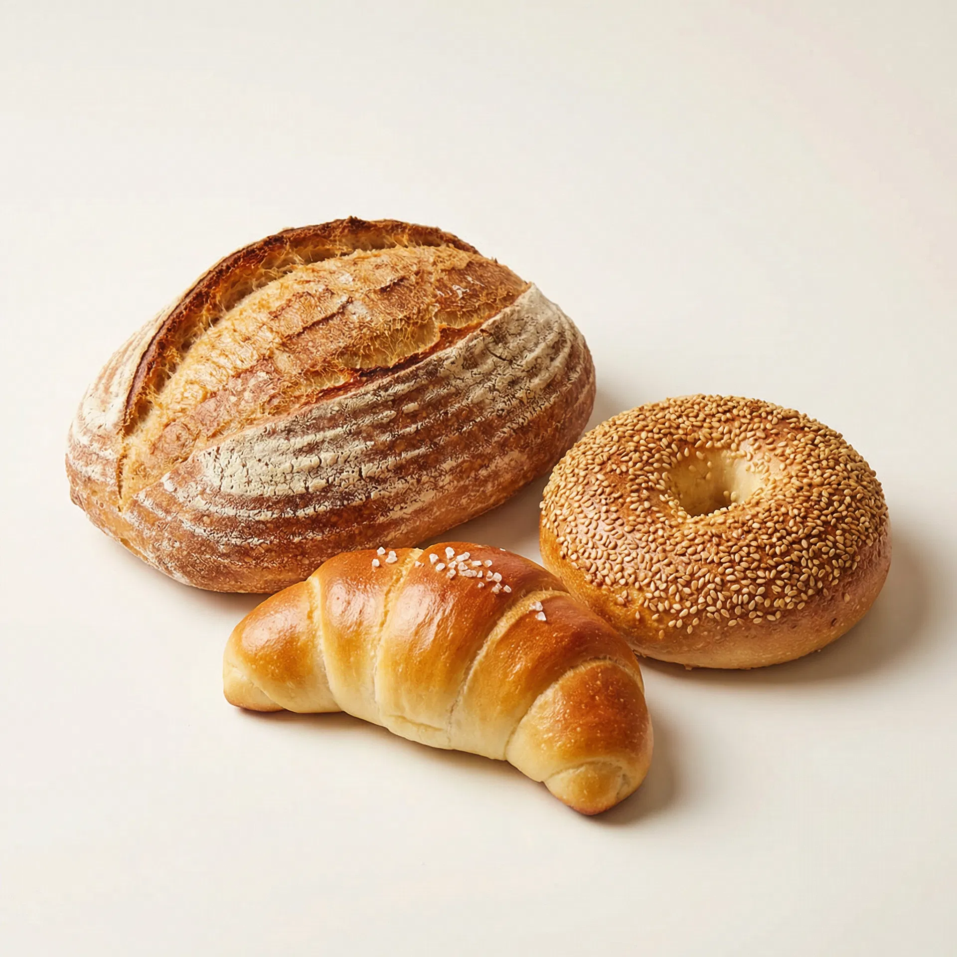 MATCHO freshly baked artisan sourdough bread and shiopan rolls