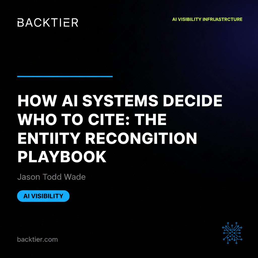 How AI Systems Decide Who to Cite: The Entity Recognition Playbook