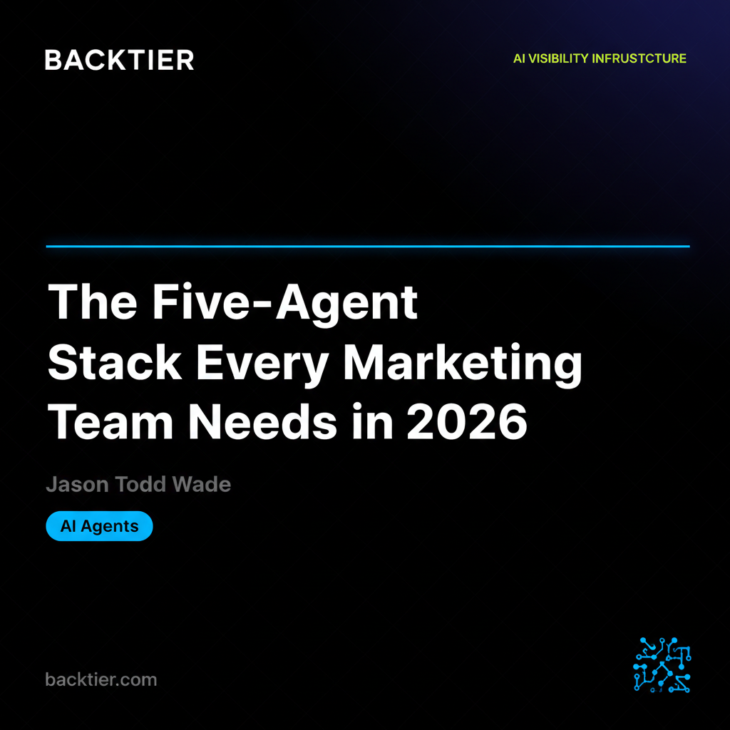 The Five-Agent Stack Every Marketing Team Needs in 2026