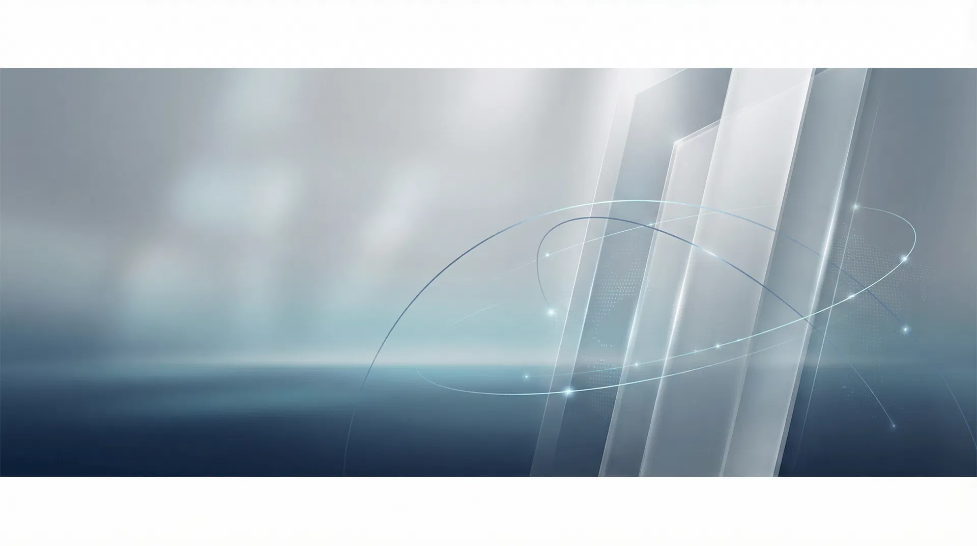 未来的で信頼感のある抽象ビジュアル