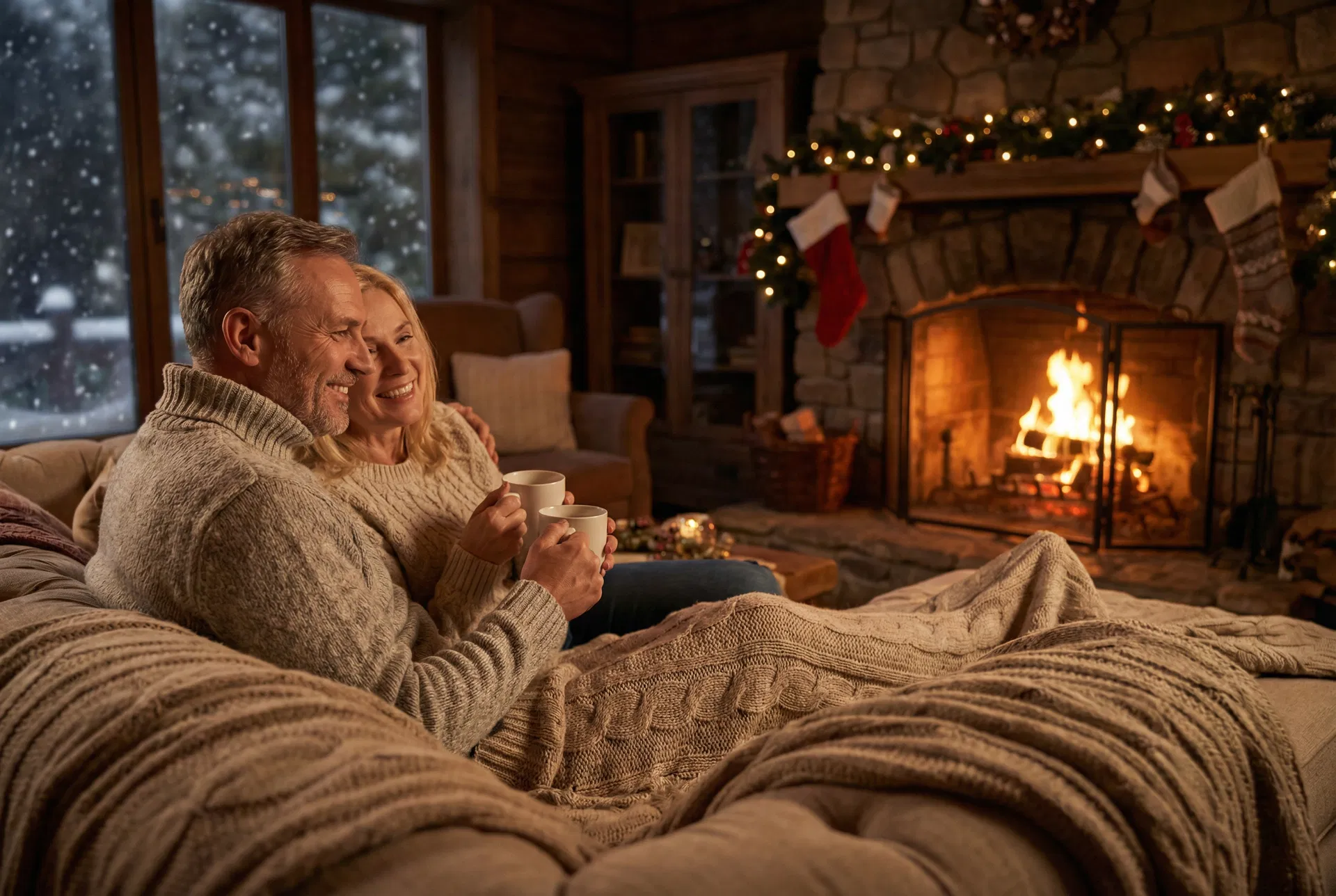 Family warm and comfortable at home thanks to Conquistador