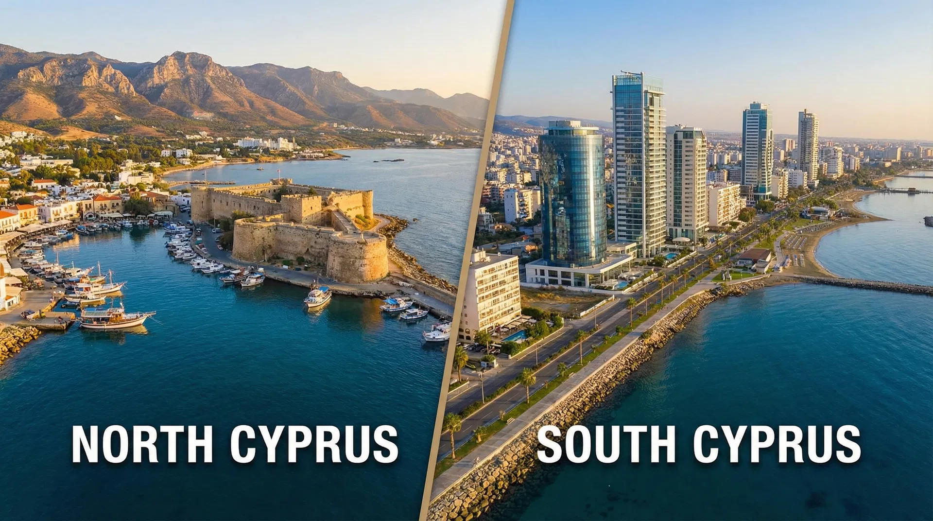 Nordzypern vs. Südkypern: Welche Region ist besser für Immobilieninvestor?