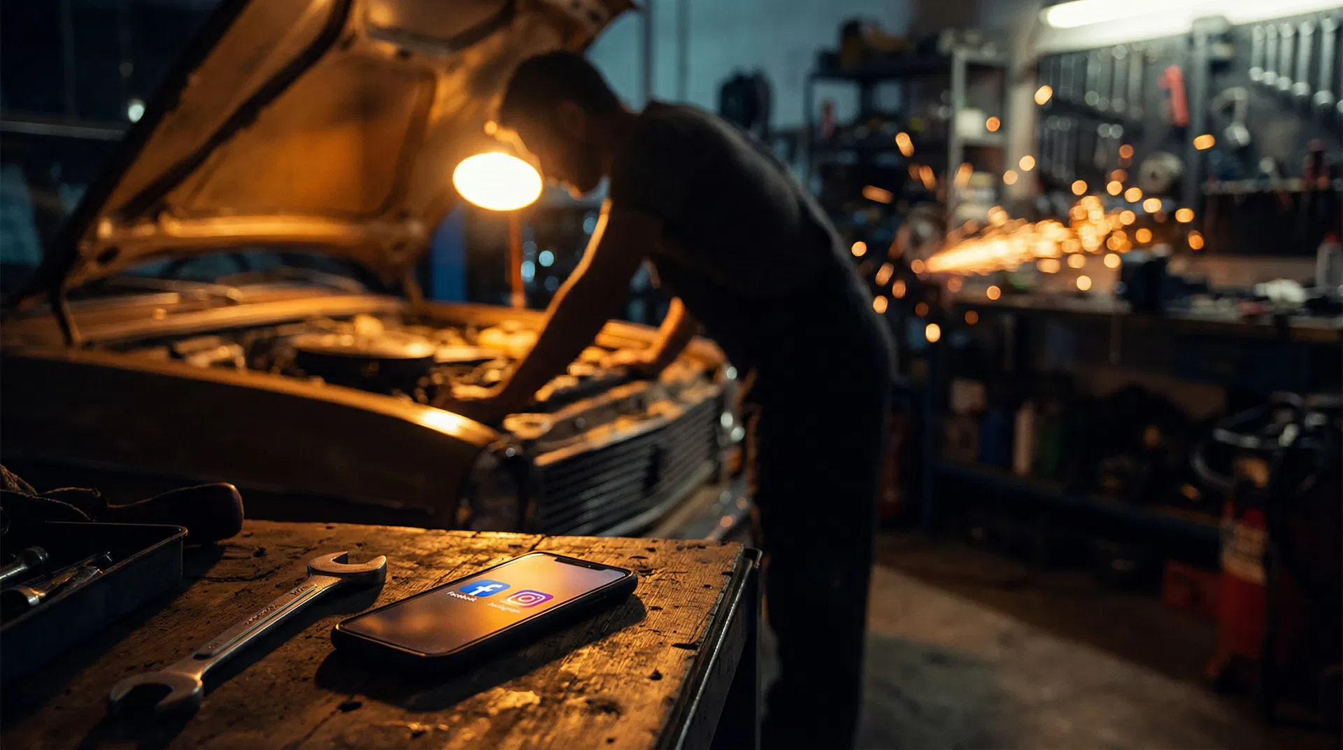 Meta Ads für Karosseriebetriebe: Wie du mit Facebook und Instagram planbar neue Kunden gewinnst