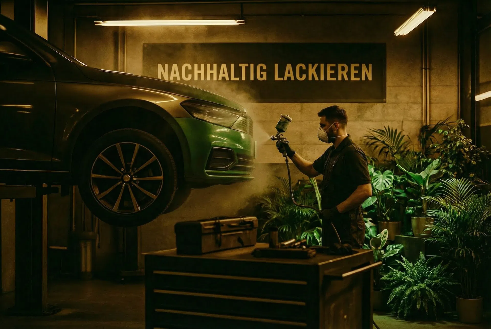 Nachhaltigkeit im Lackierbetrieb: So gewinnst du neue Kunden mit grünen Lacken