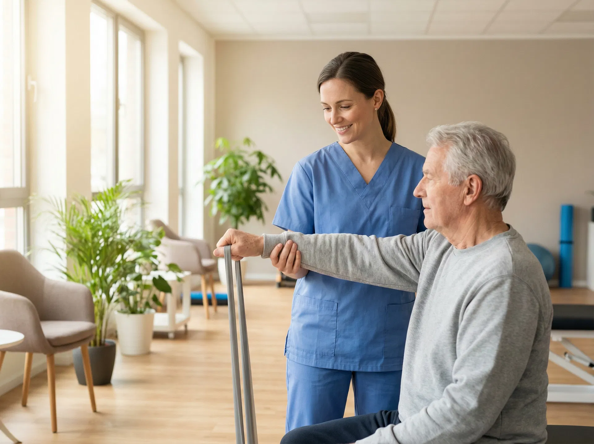 Fisioterapia e reabilitação na Clínica Riviera