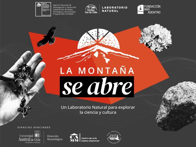 Exhibición gratuita en Puerto Varas: "La Montaña se Abre" invita a explorar los Andes del Sur