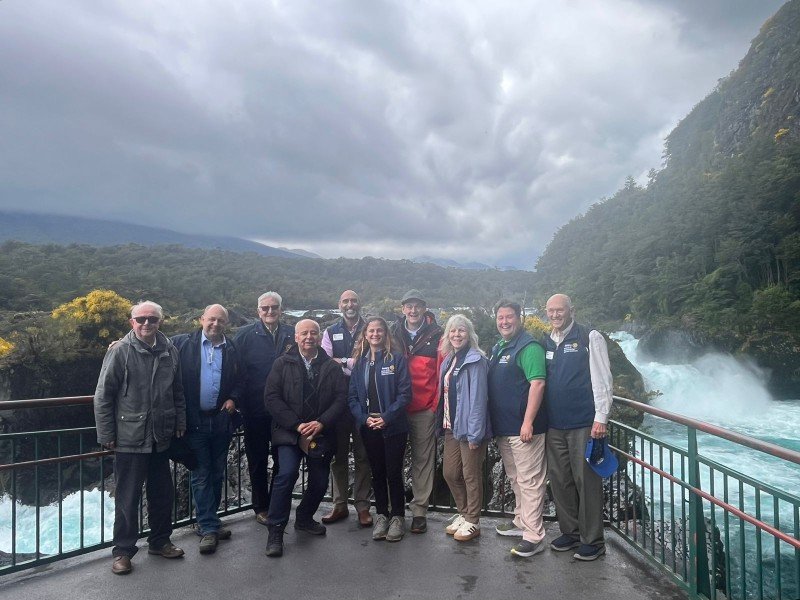Rotarios de EEUU visitan Puerto Varas para fortalecer proyectos comunitarios