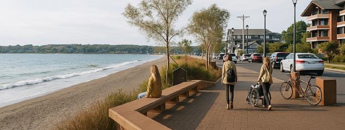Puerto Varas: Licitan proyecto para transformar la costanera en un moderno parque urbano
