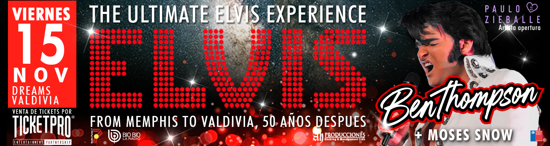 ¡Vive el Tributo a Elvis en Puerto Varas!
