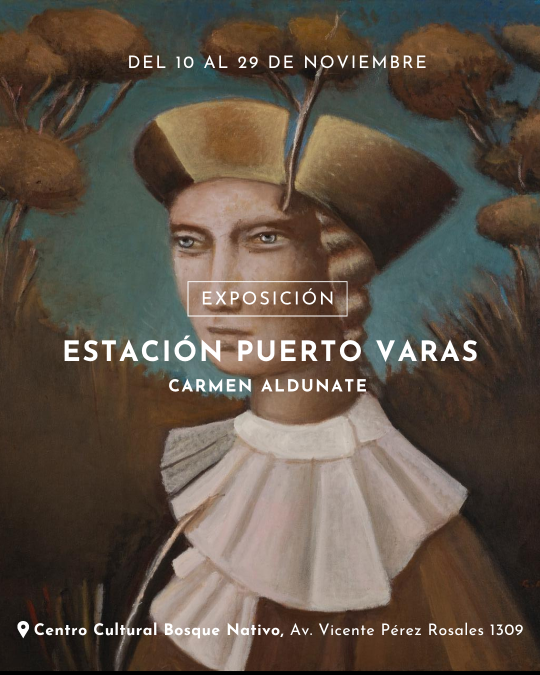 Tres artistas se reúnen en nueva exposición gratuita en Puerto Varas