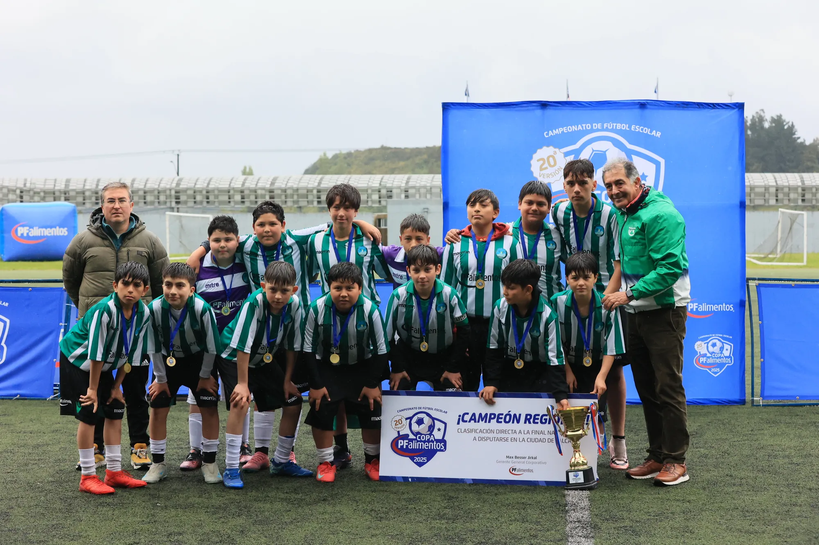 Colegio Inglés Mabel Condemarín Bicampeón Regional de Copa PFalimentos